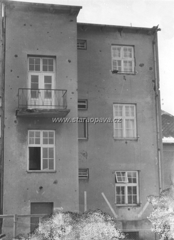 polni (6).jpg - Dům na Polní 31, pohled ze dvora. 50.léta 20.století.